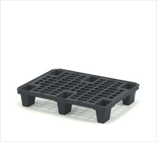 Легкий перфорированный пластиковый поддон на ножках 800х600