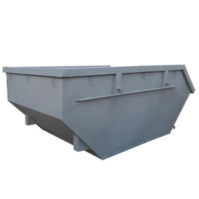 Металлический бункер 7 м3 открытый (4-4 мм) Серый