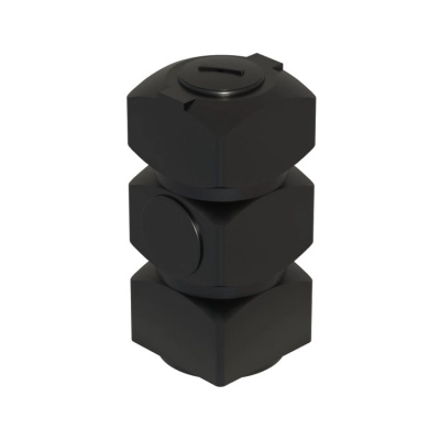 Ёмкость К 500 л. вертикальная черная