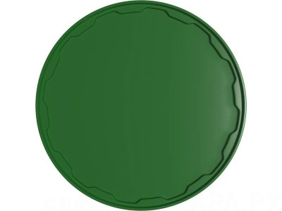 Крышка круглая для ведра ВП 11к, ВП 15к, ВП 20в, зелёная, код: 33319
