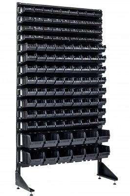 Стеллаж с пластиковыми ящиками 1801-4/8/2 CH