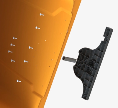 Цапфы с усилением Черный