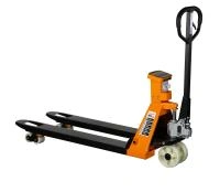 Тележка гидравлическая с весами 2000 кг 1150 мм полиуретановые колеса TOR AC-CW2 (серия G)