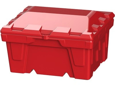 Контейнер 250л. мороз. для песка, с крышкой цв. красный, арт. КДП-250 красный, код: 31643
