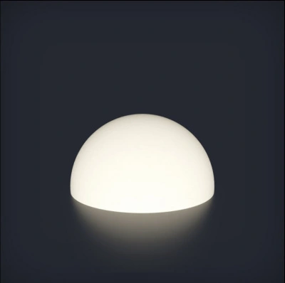 Полусфера Como 500 мм с подсветкой Белая подсветка, без крепления