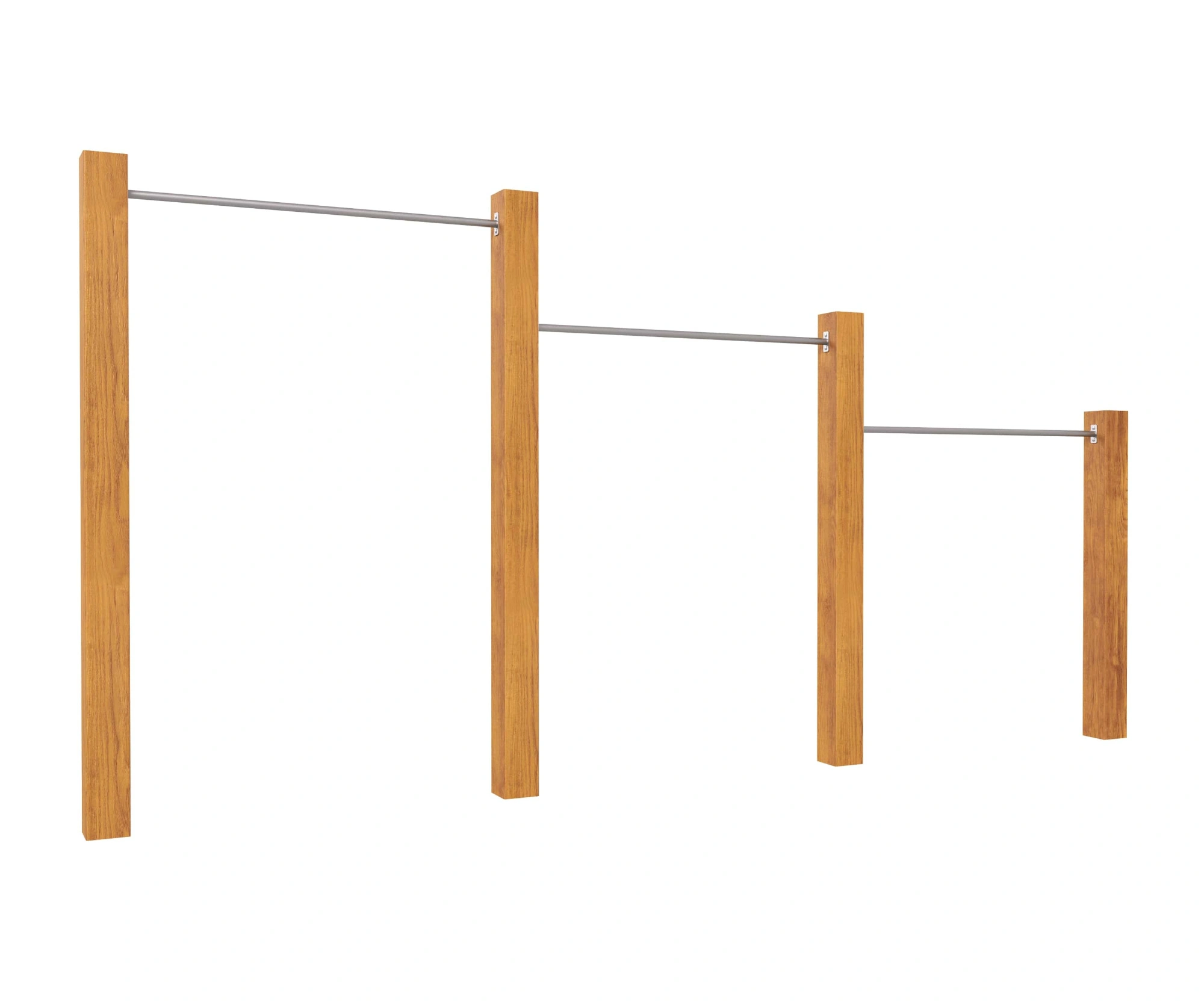 Турник тройной WOOD&SPORT «Брисбен»