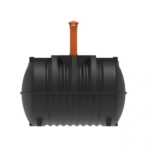 Емкость подземная Rostok G 3500 шахта c входом и выходом 110 