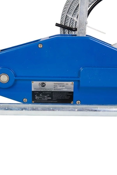 Лебедка рычажная тросовая TOR МТМ 800 0,8 т L=20м