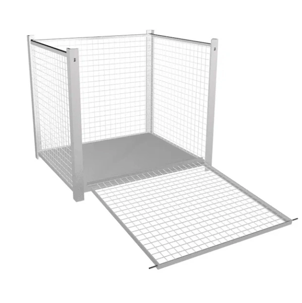 Поддон стоечный ПДМ-10 1240x840x970 мм Серый