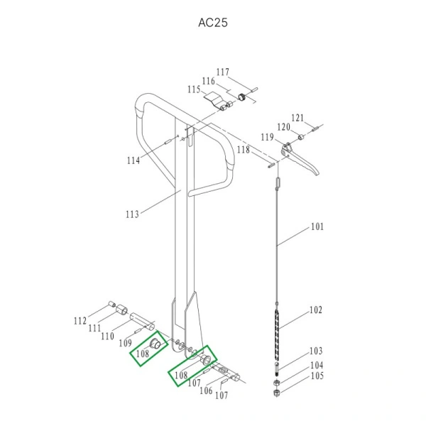 Евроконтейнер ЕС-6442.4 с усиленным дном и закрытыми ручками, 600х400х420 мм
