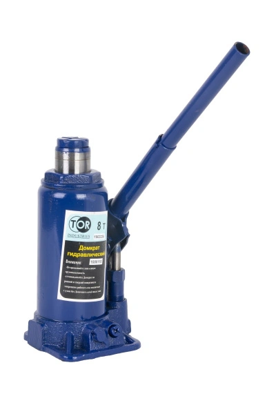 Домкрат гидравлический TOR ДГ-8 г/п 8,0 т (в пластиковом кейсе)