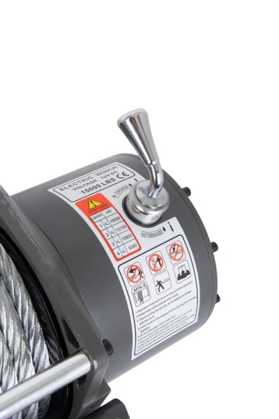 Лебедка автомобильная TOR ЛА SEC16800 г/п 7620 кг 28 м 12V