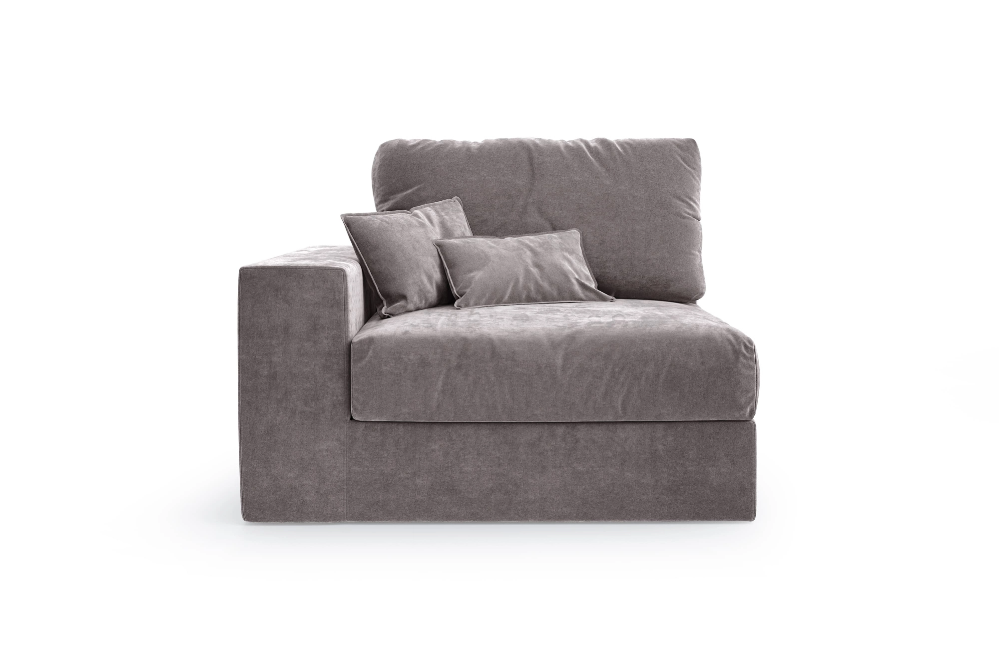 Модуль Элизиум угловой Вельвет-люкс - премиум