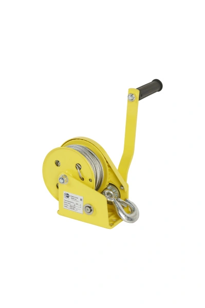 Лебедка ручная TOR ЛБ-1200 (BHW) г/п 0,54 т длина троса 20 м