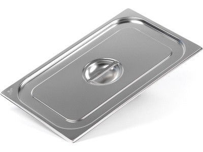 Крышка нерж. сталь 530х325х2 1/1, арт. 1/1, 530x325-К metal, код: 27623