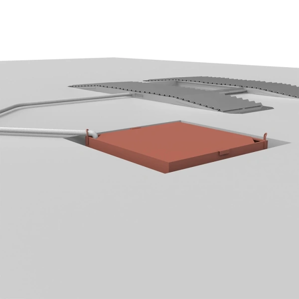 Эстакада разборная металлическая "Комфорт", 4м, грузоподъемность 70т, серая